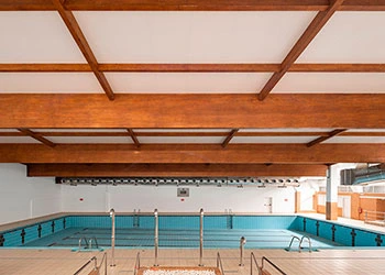 Reforma de cubierta de piscina de Riazor en A Coruña