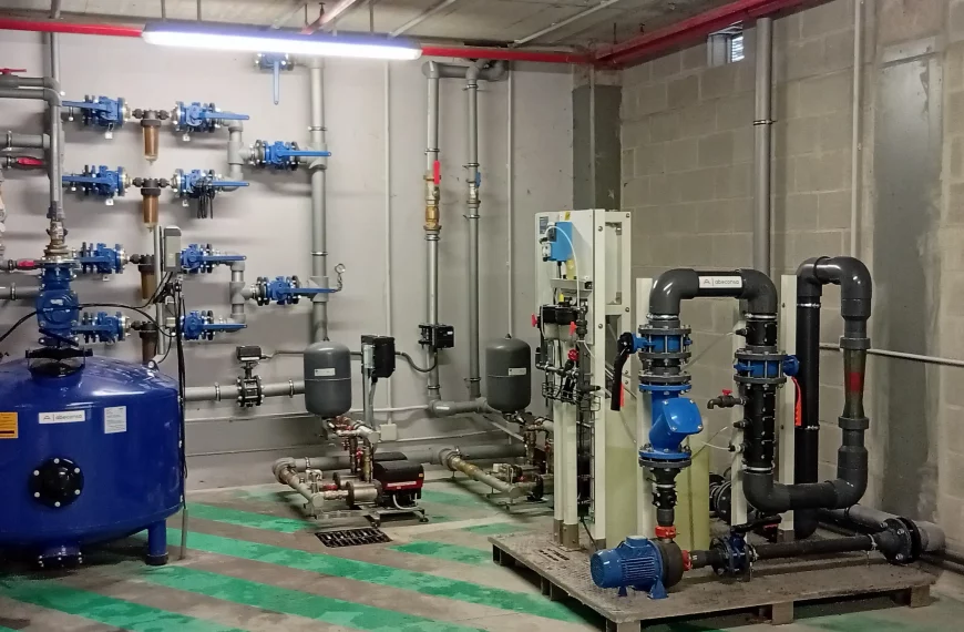 Sistema de reutilización de aguas pluviales en Marineda City