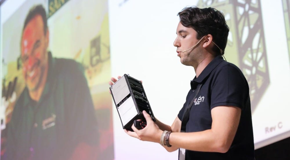 Alén Space at Naukas 2018 Alén Space at Naukas 2018