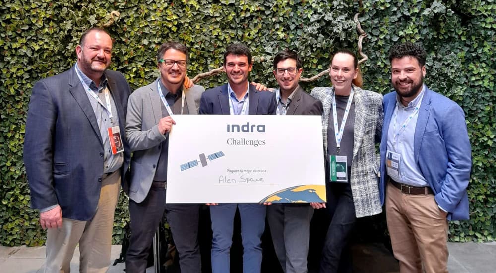 Alén Space wins Indra Challenges at the SSSIF 2022 conference Alén Space wins Indra Challenges at the SSSIF 2022 conference