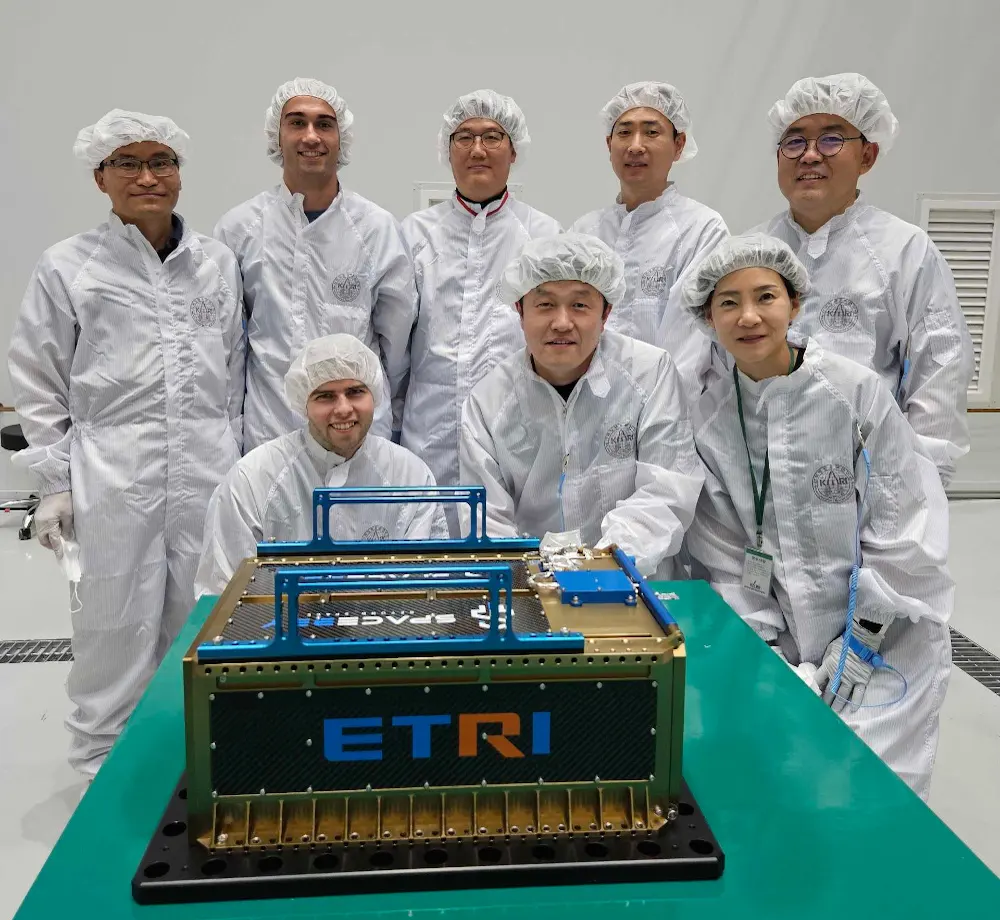 Alén Space completes development of the ETRISat satellite for South Korea’s ETRI
