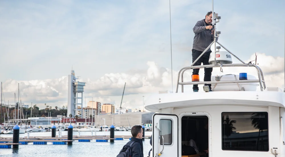 Alén Space confirma pruebas del satélite SATMAR en la Bahía de Algeciras