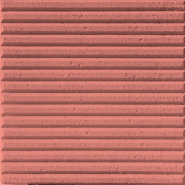 Baldosa hidraulica podotactil 30x30x3 color canutillos