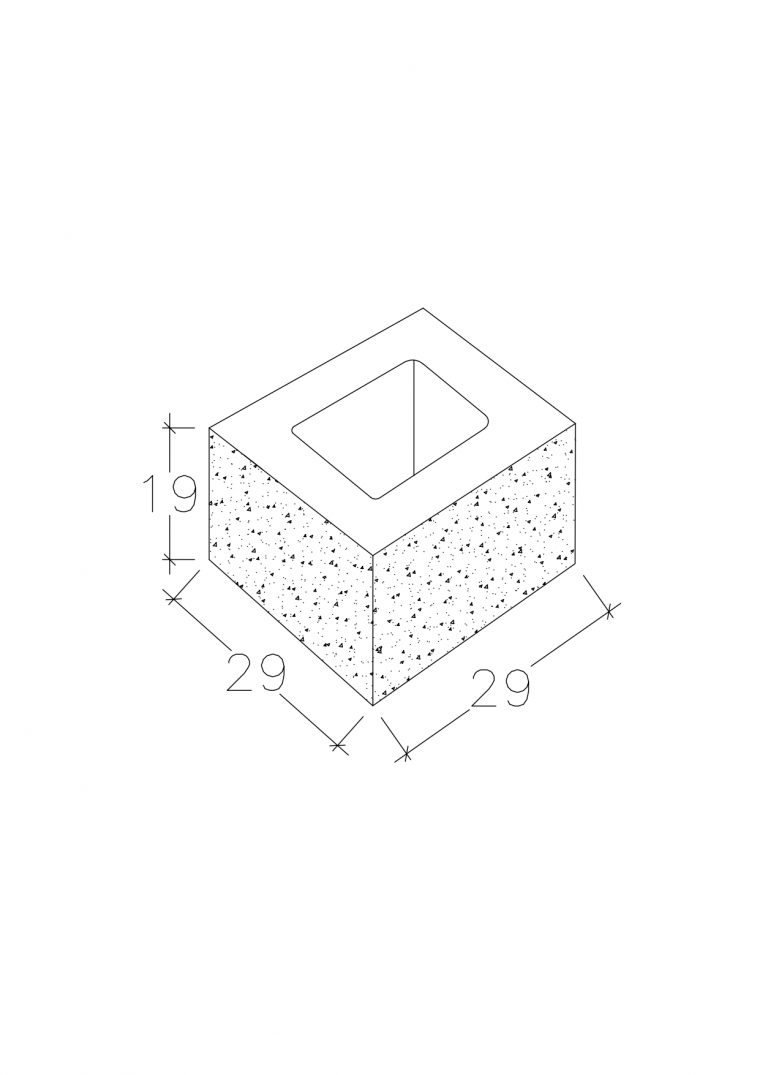 Columna split tres caras